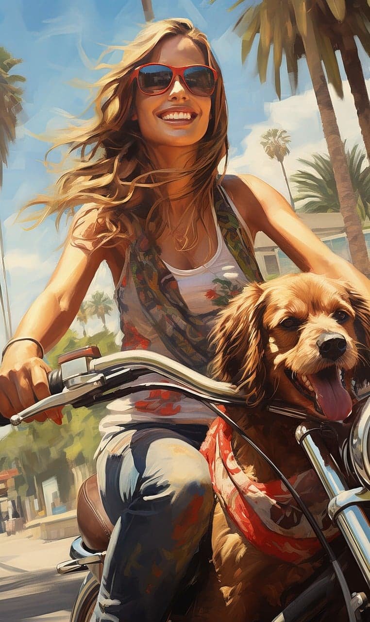 ai generated, woman, dog-8131972.jpg