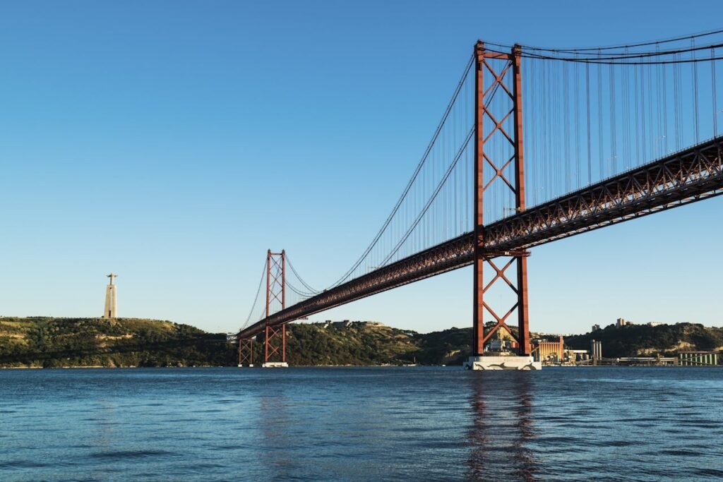 suspension bridge in Portugal