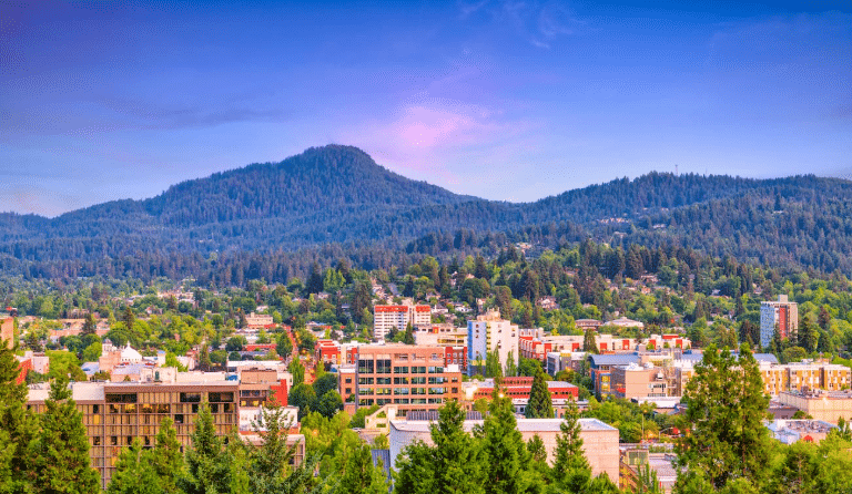 beautiful landcaping view of Clackamas county for top tourist attractions